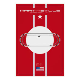Póster Martinsville Speedway