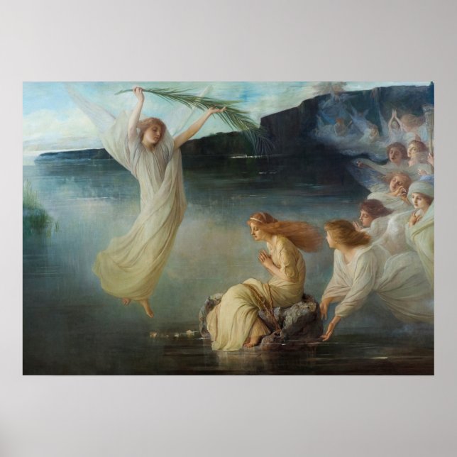 Poster Martírio Christina Santo por Vicente Palmaroli (Frente)