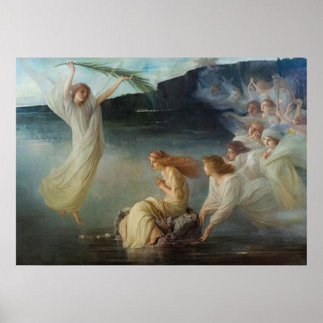 Poster Martírio Christina Santo por Vicente Palmaroli (Frente)