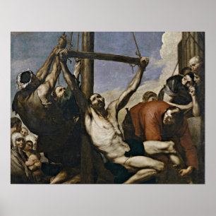 Póster Martírio de St Philip por Jusepe de Ribera