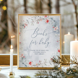 Poster Maruca azul-poeirenta de Natal Livros para bebê