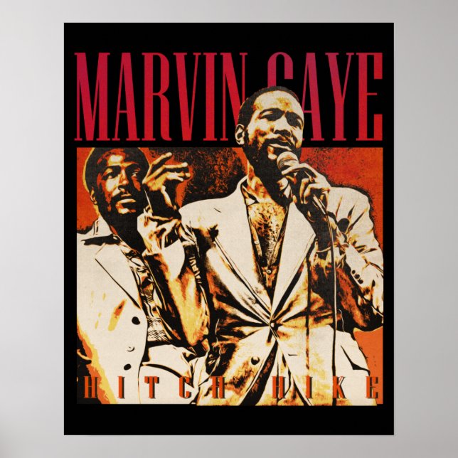 Poster Marvin Gaye (Frente)
