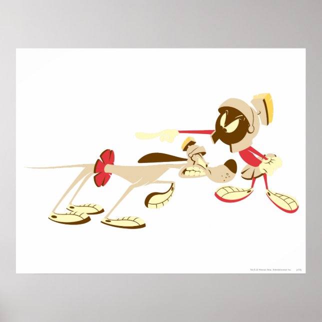 Póster MARVIN O MARCIANO™ e K-9 4 (Frente)