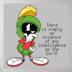 Póster MARVIN O MARCIANO™ Pensando