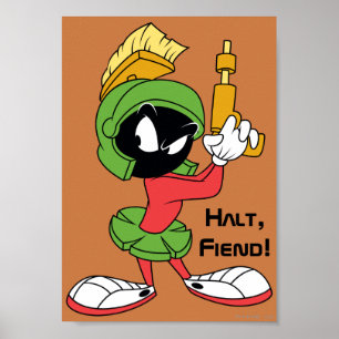 Poster MARVIN O MARCIANO™ Pronto Com Laser