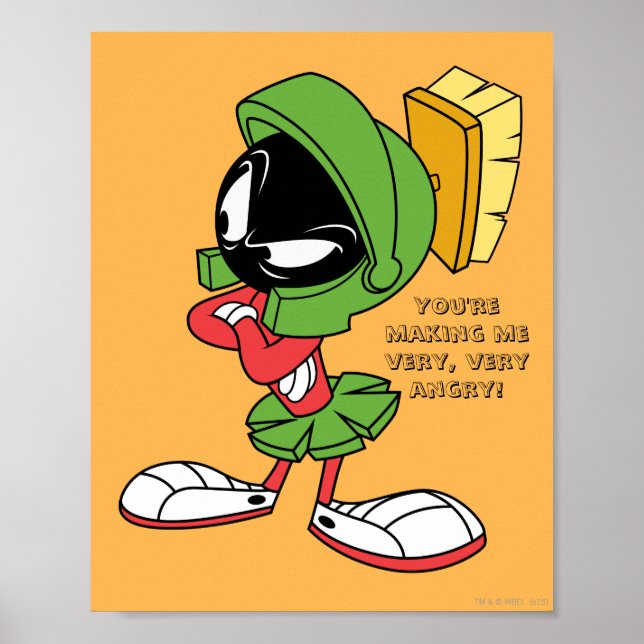 Poster MARVIN THE MARTIAN™ Annoyed (Frente)