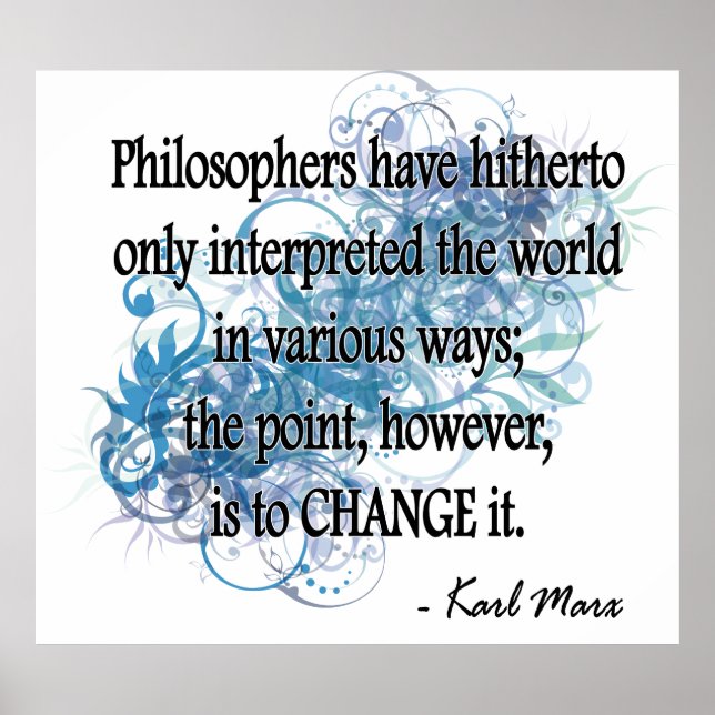 Poster Marx (Frente)