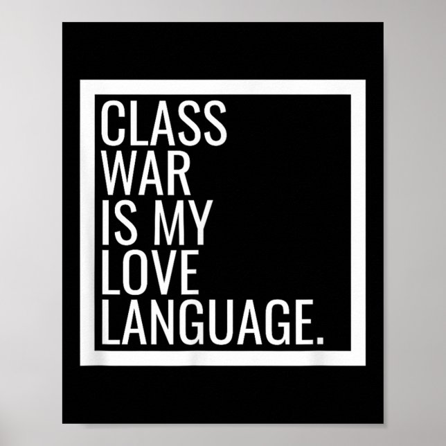 Poster Marxista Radical da Guerra da Esquerda Dsa Cl (Frente)