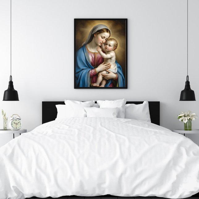 Poster Mary And Baby Jesus (Criador carregado)