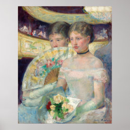 Poster Mary Cassatt - O camarote