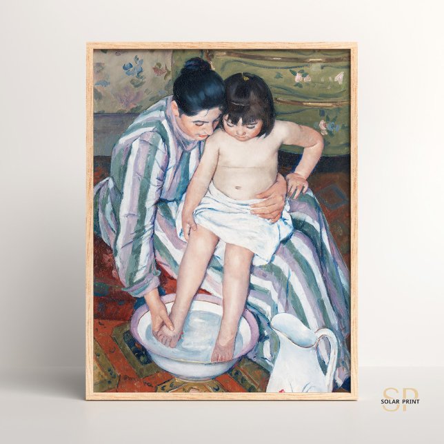 Poster Mary Cassatt The Child's Bath Paintings Art Impres (Criador carregado)
