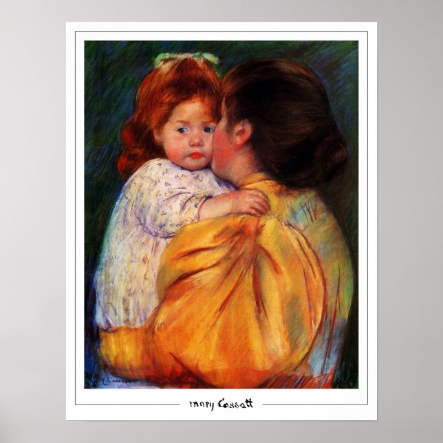 Poster Mary Cassatt Zedign Cartaz de Arte #165 (Frente)
