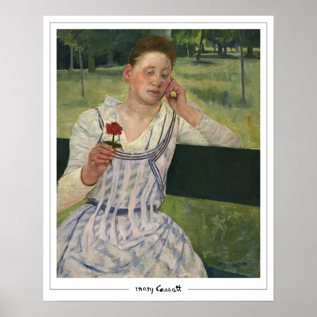 Poster Mary Cassatt Zedign Cartaz de Arte #347 (Frente)