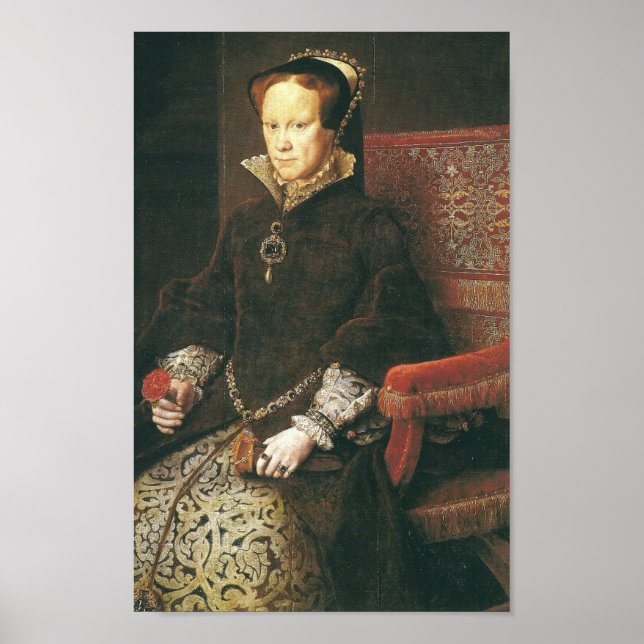 Póster Mary I de Inglaterra "Bloody Mary" (Frente)