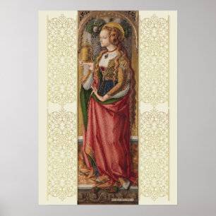 Poster Mary Magdalene por Carlo Crivelli - Arte Renascent