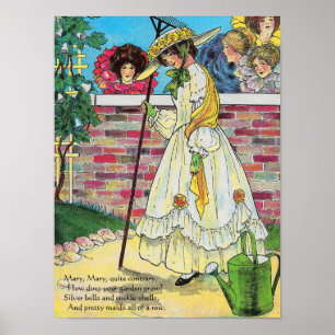Poster Mary Mary Muito Ao Contrário De Como Seu Jardim Cr