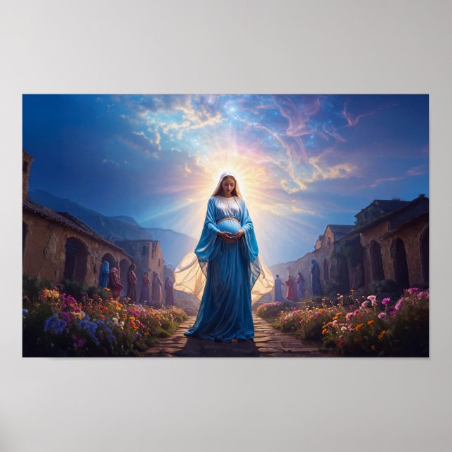 Poster Mary of Nazareth Walking Alone (Frente)