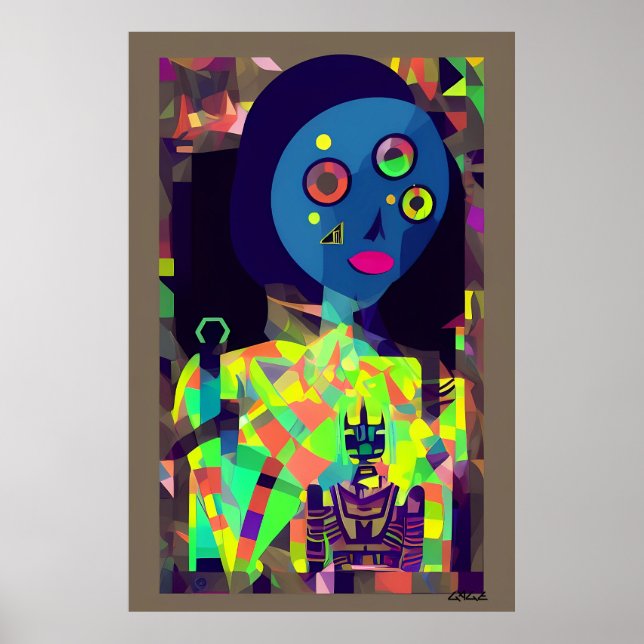 Poster Mary Sue com seu Cyber Amor Verdadeiro (Frente)