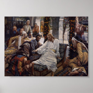 Poster Mary Washing Jesus Feet