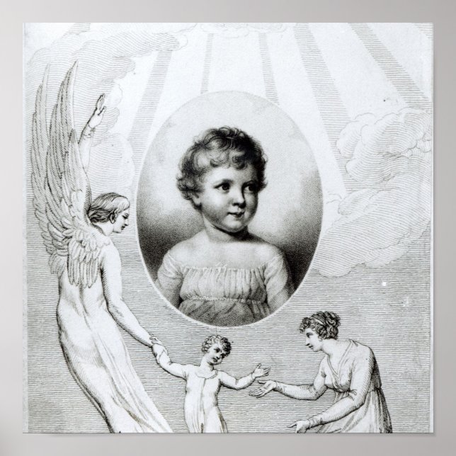 Póster Mary Wollstonecraft Shelley quando criança (Frente)