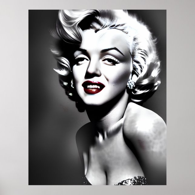 Poster Marylin Monroe Portrait (Frente)