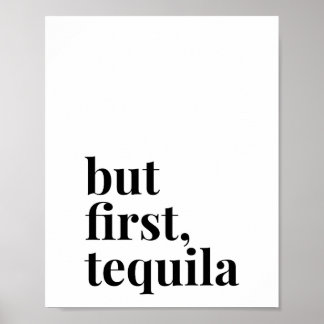 Poster Mas Primeira Tequila