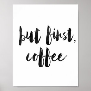Poster Mas Primeiro Café