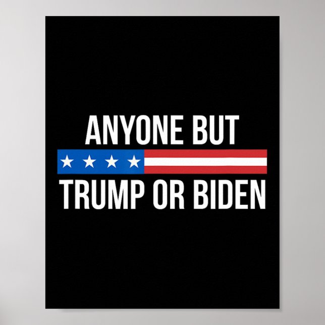 Poster Mas Trump Ou Biden - (Frente)