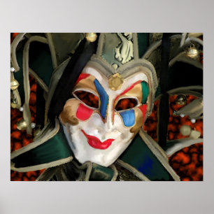 Poster Máscara de Carnaval