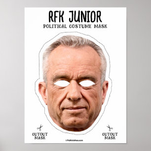 Poster Máscara de fantasia infantil RFK