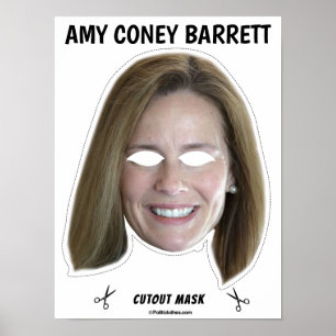 Poster Máscara de Halloween de AMY CONEY BARRETT