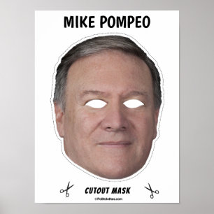 Poster Máscara de Halloween MIKE POMPEO