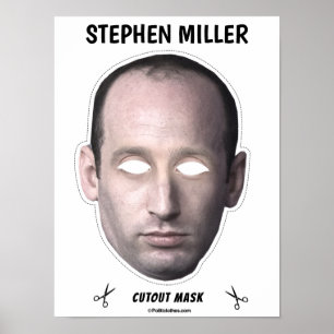 Poster Máscara de Halloween STEPHEN MILLER
