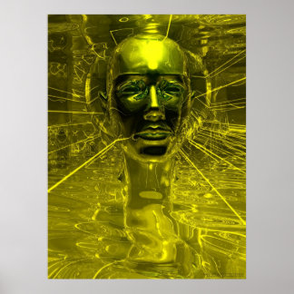 Poster Máscara de Nefertiti