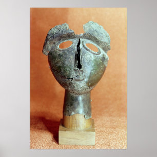 Poster Máscara de uma divindade pirenaica, de Montouse