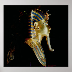 Póster Máscara Dourado de Tutankhamun