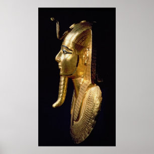Póster Máscara funerária de Psusennes mim