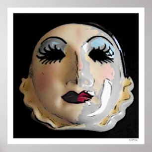 Poster Máscara Teatral