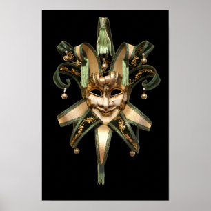 Póster Máscara Venetian