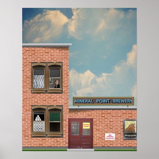 Poster ''Máscaras de Fazer'' (Frente)