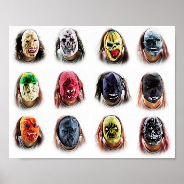 Póster Máscaras legal (Frente)