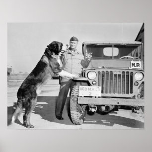 Póster Mascote do PM: 1942