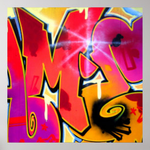 Poster Mash-Up Laranja