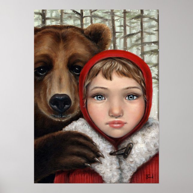 Poster Masha e o Urso (Frente)