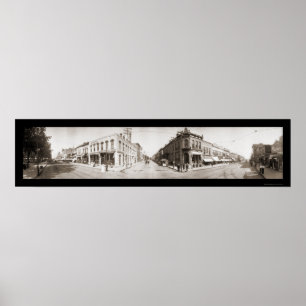 Póster Mason City, foto 1907 de IA