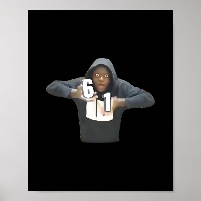 Poster Mason Ice Cream Drip 61 Six Sixty One Meme Gen Alp (Frente)