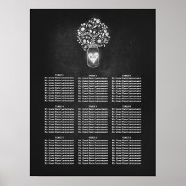 Póster Mason Jar Casamento Quadro