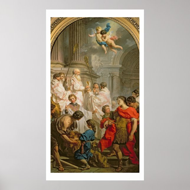 Poster Massa das Ruas. Manjericão (óleo na canvas) (Frente)