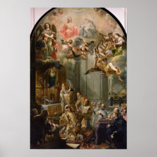 Póster Massa dos Trinitaristas, 1666