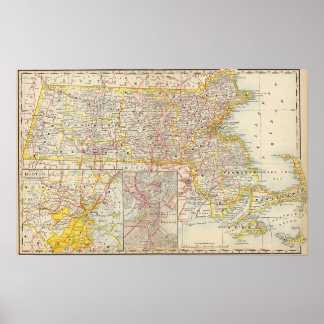 Poster Massachusetts 6 (Frente)